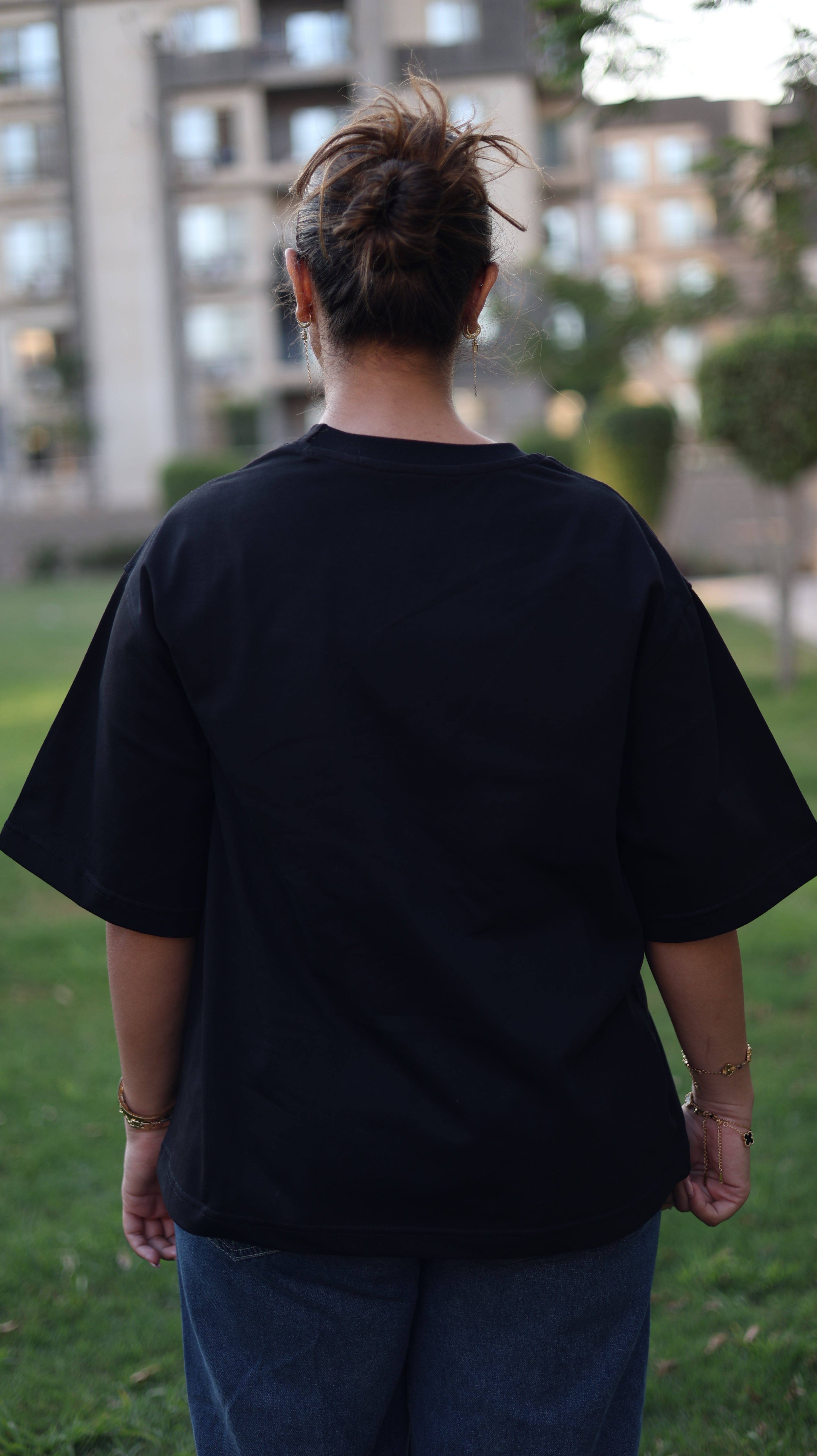 Oversize fit, short sleeve T-shirt
