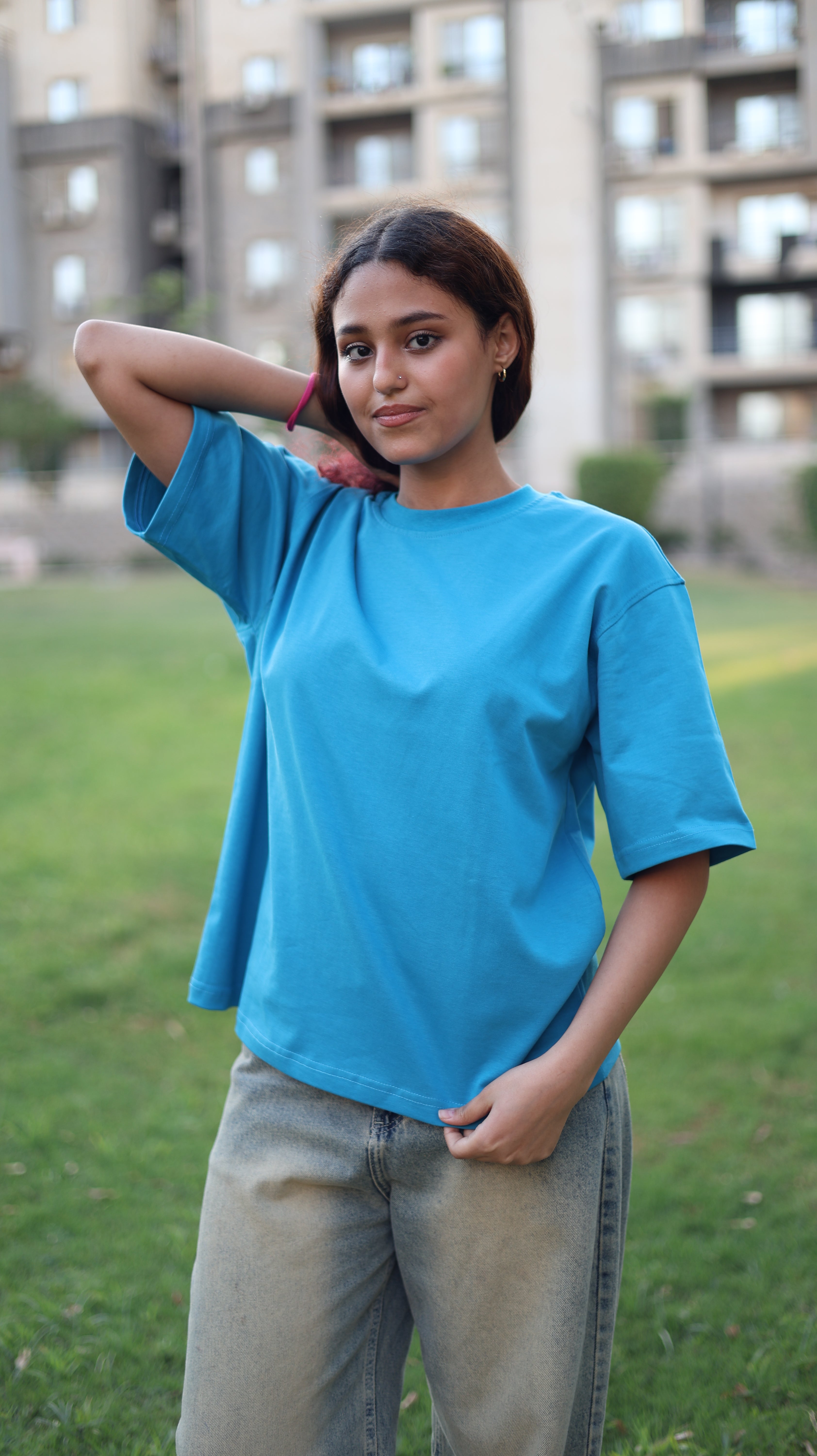 Box-fit short sleeve T-shirt