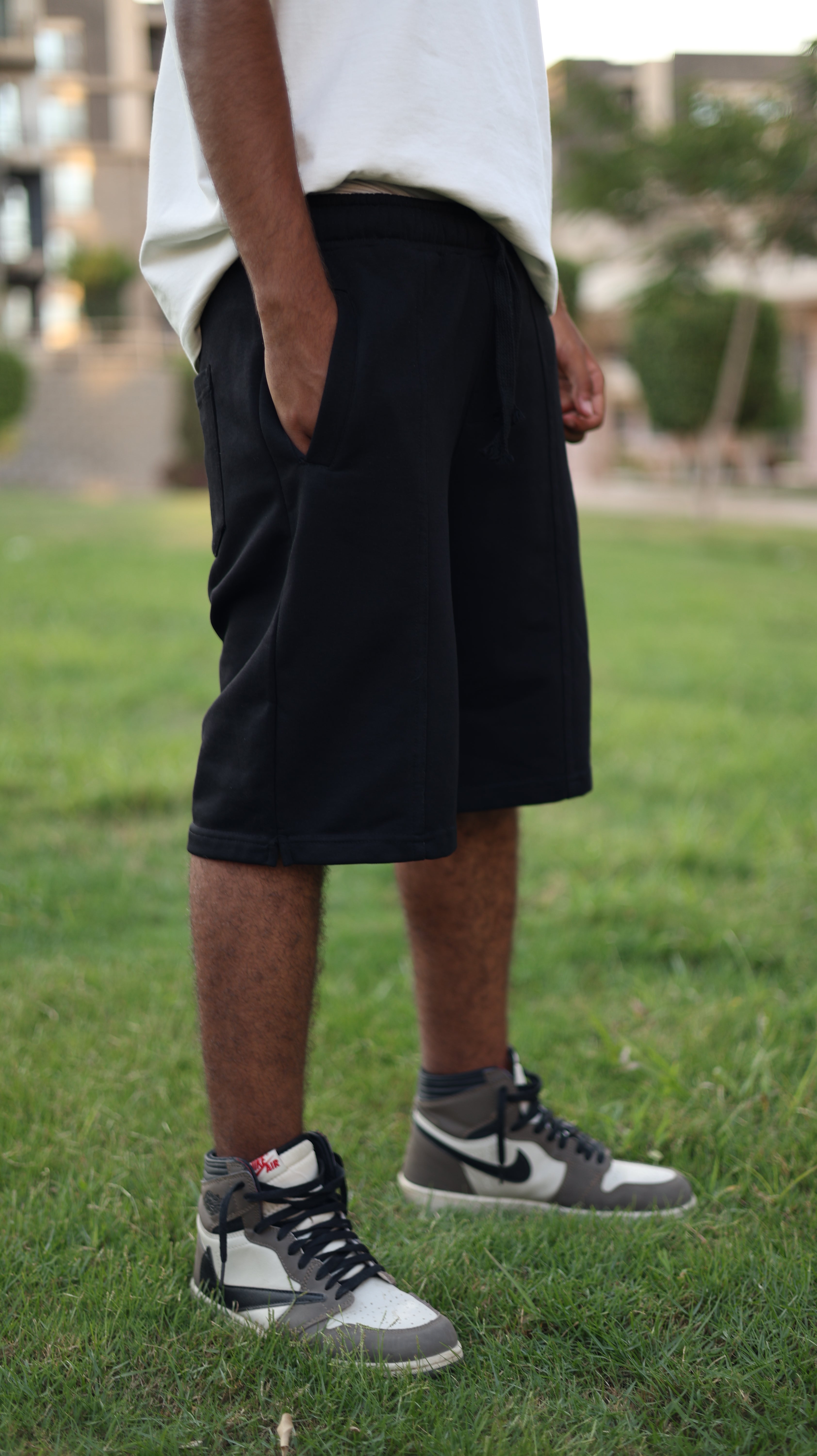 Oversize Shorts long