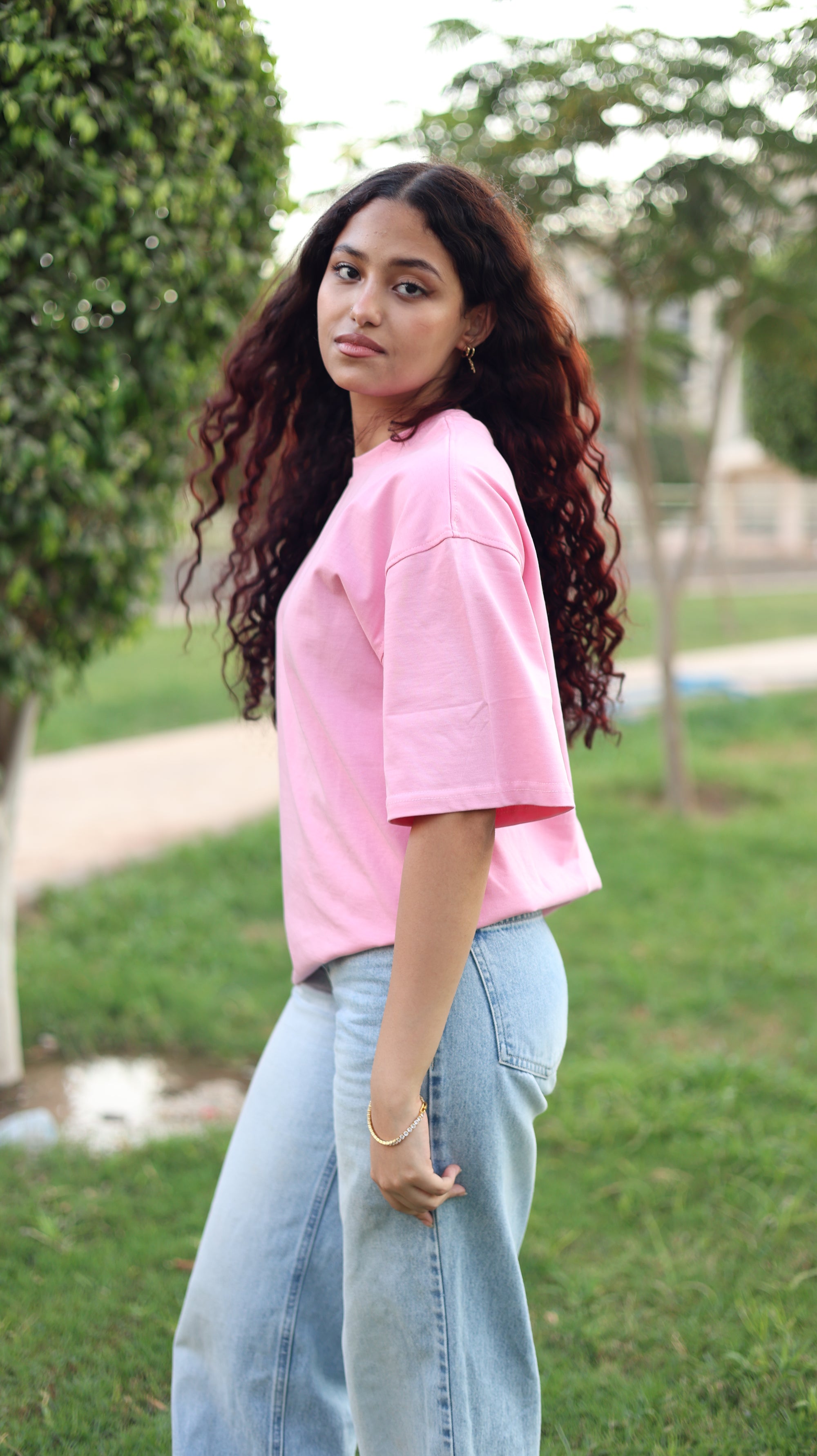 Box-fit short sleeve T-shirt
