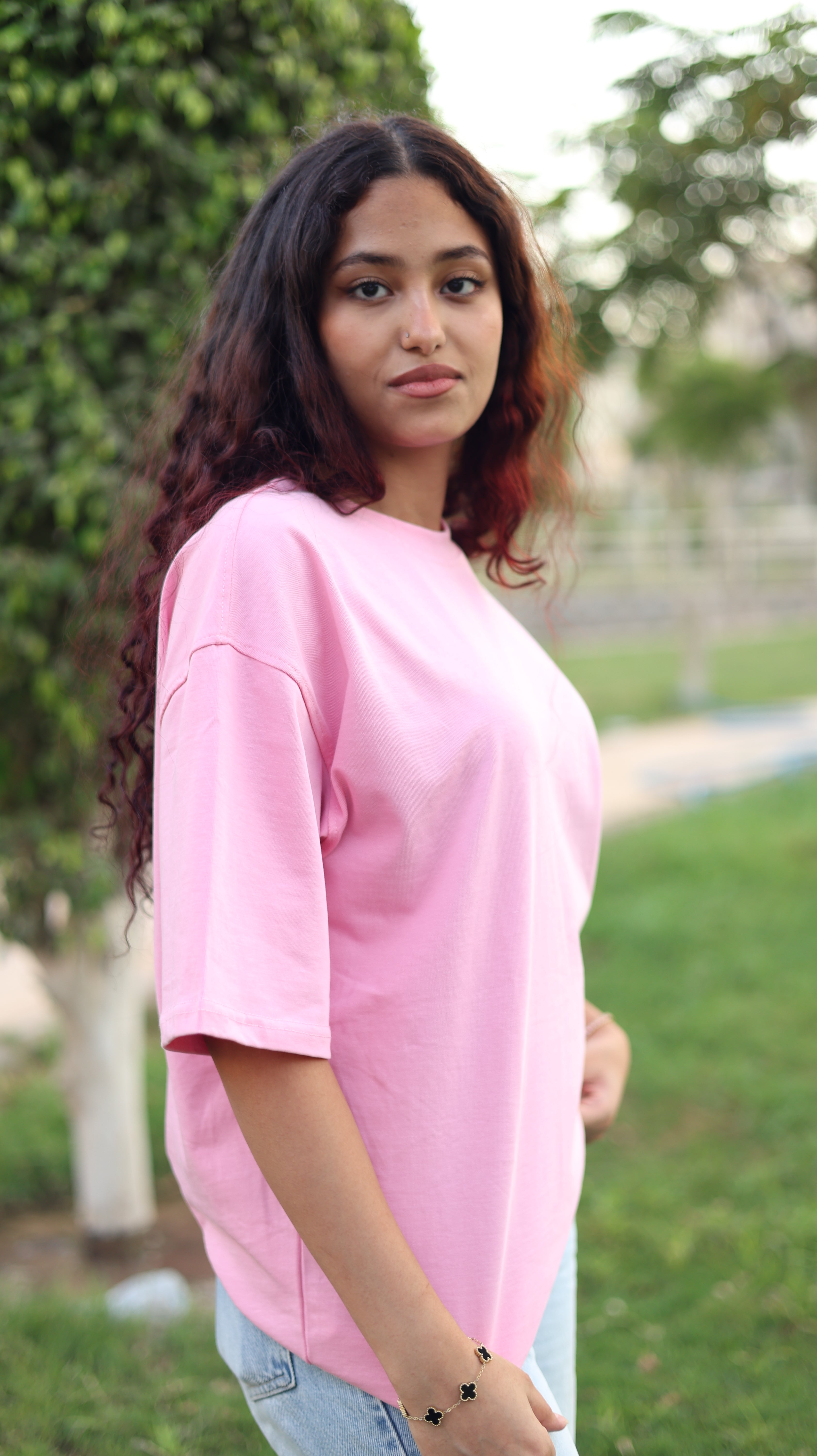 Box-fit short sleeve T-shirt