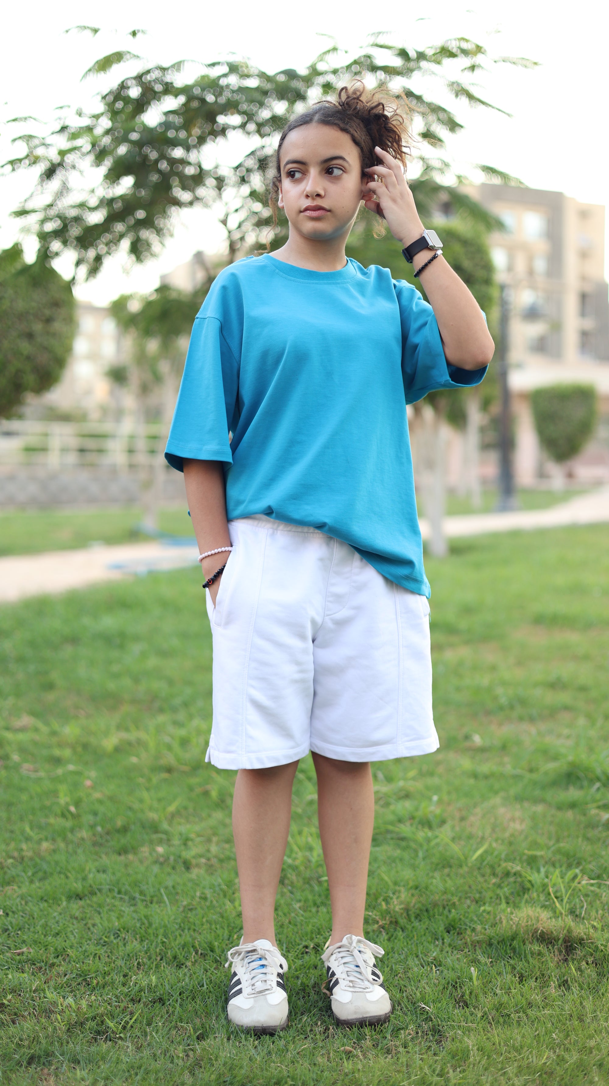 Box-fit short sleeve T-shirt