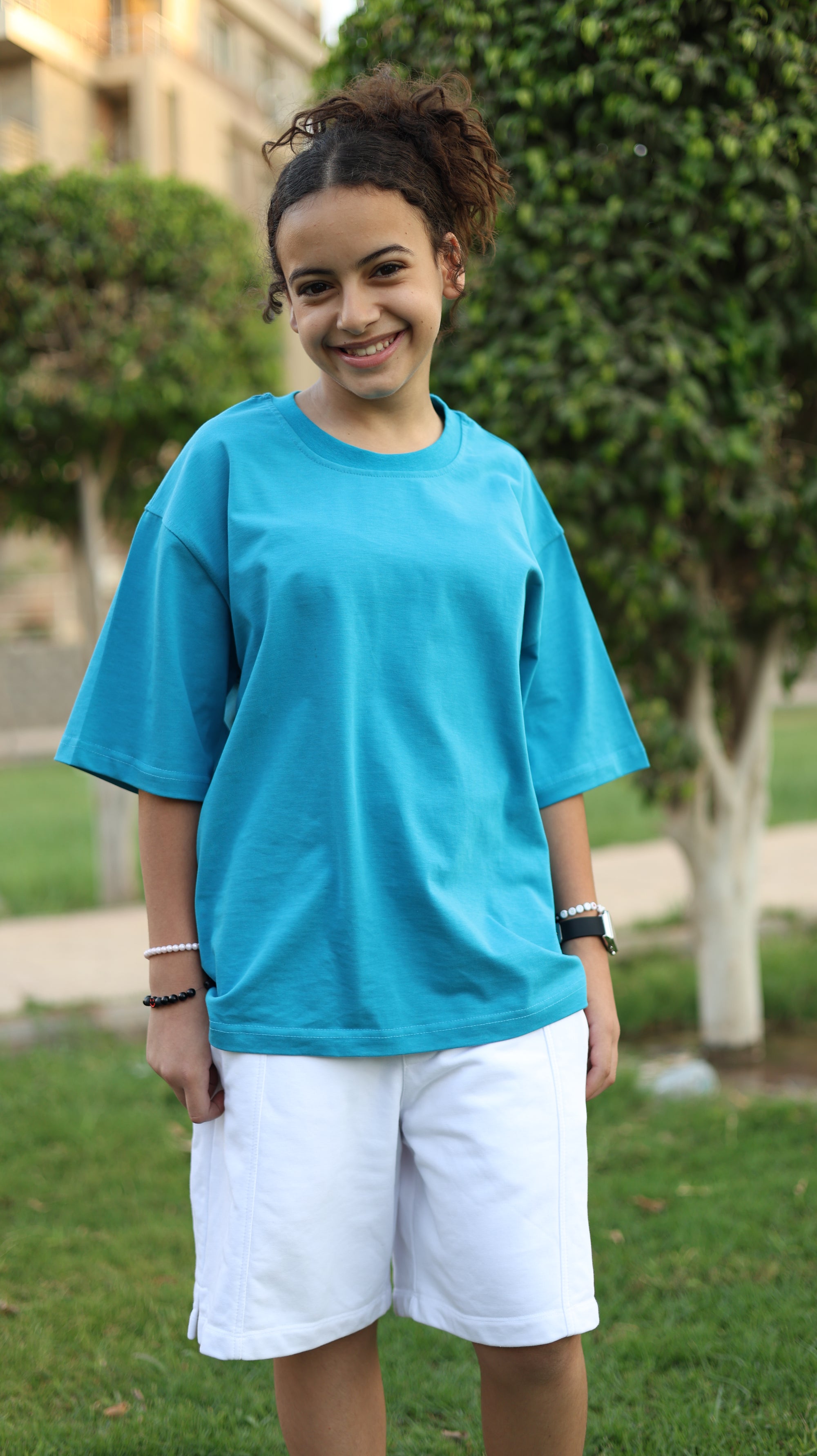 Box-fit short sleeve T-shirt