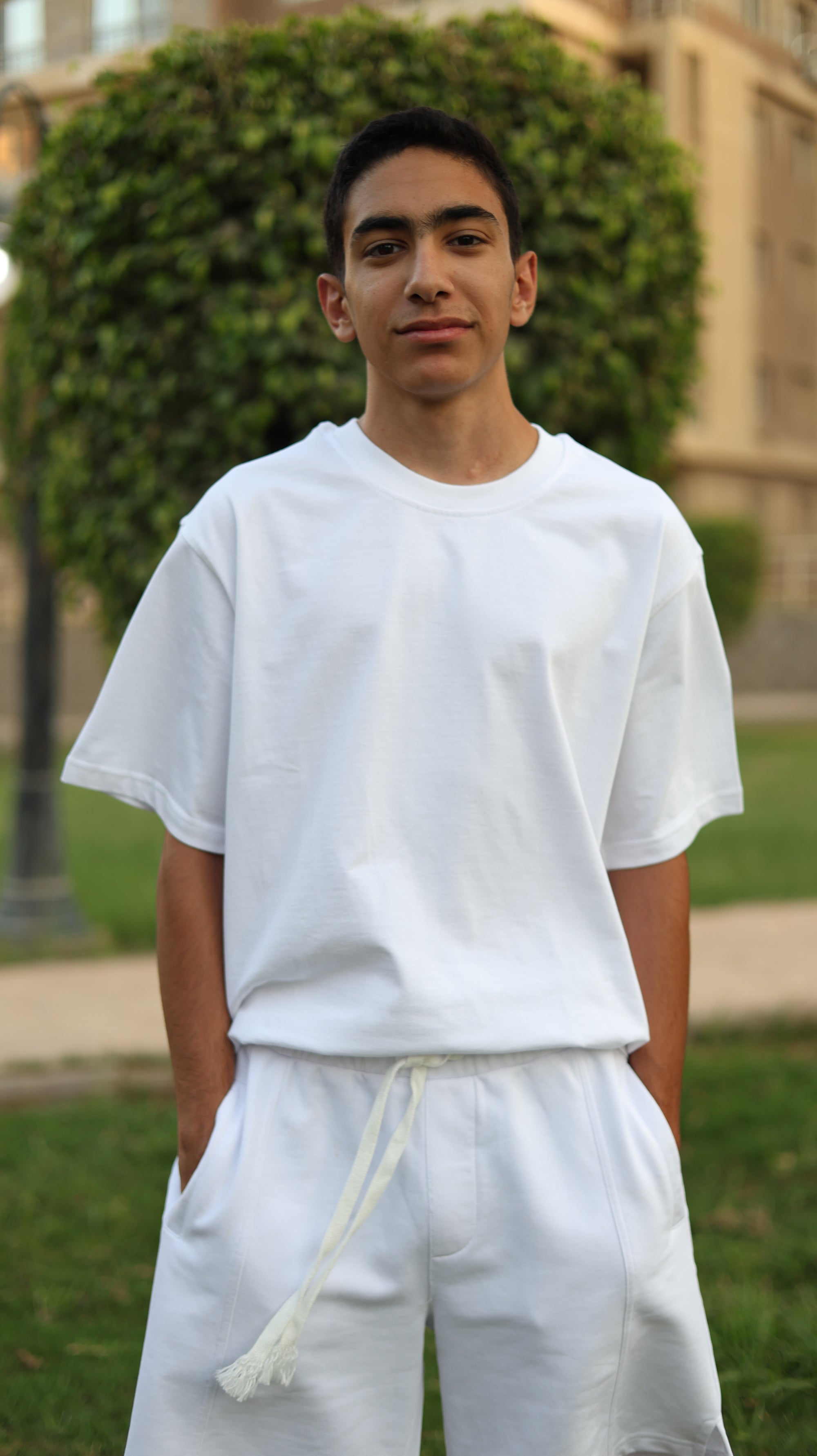 Box-fit short sleeve T-shirt