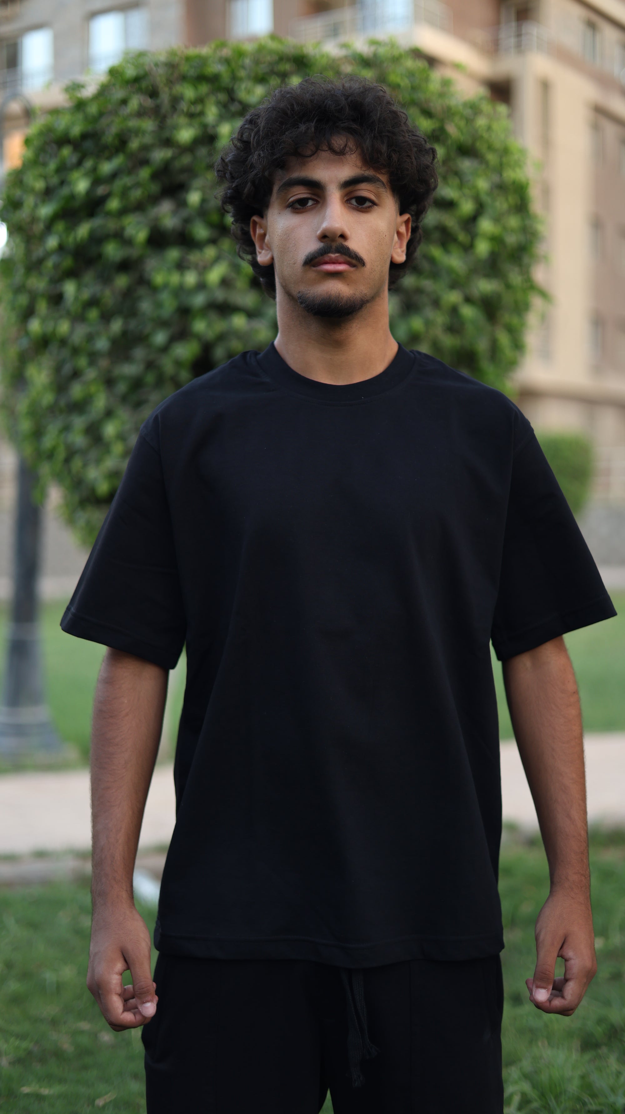 Box-fit short sleeve T-shirt