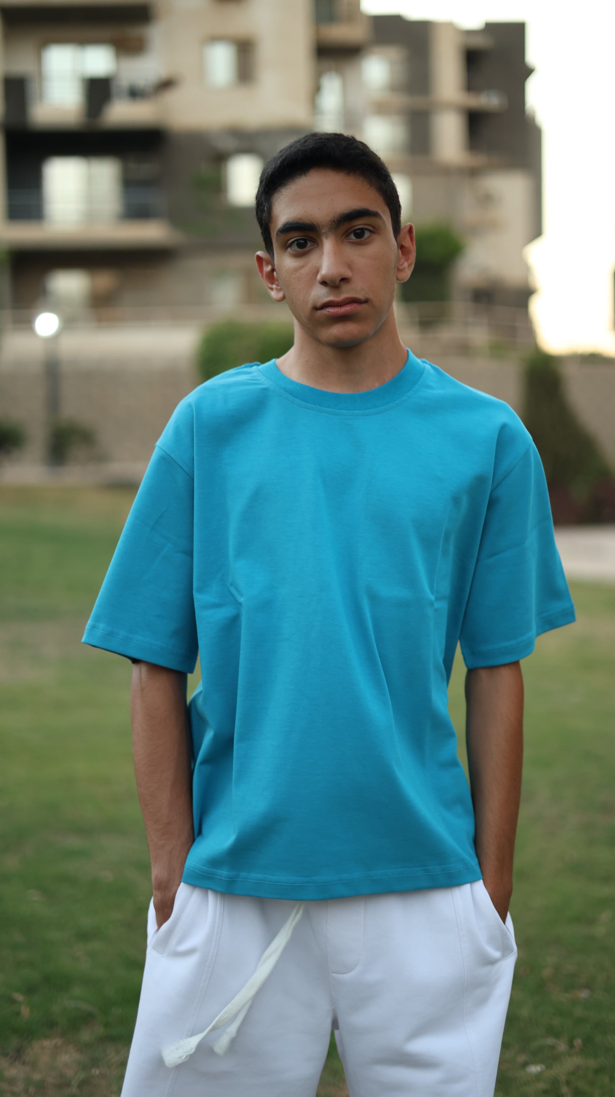 Box-fit short sleeve T-shirt