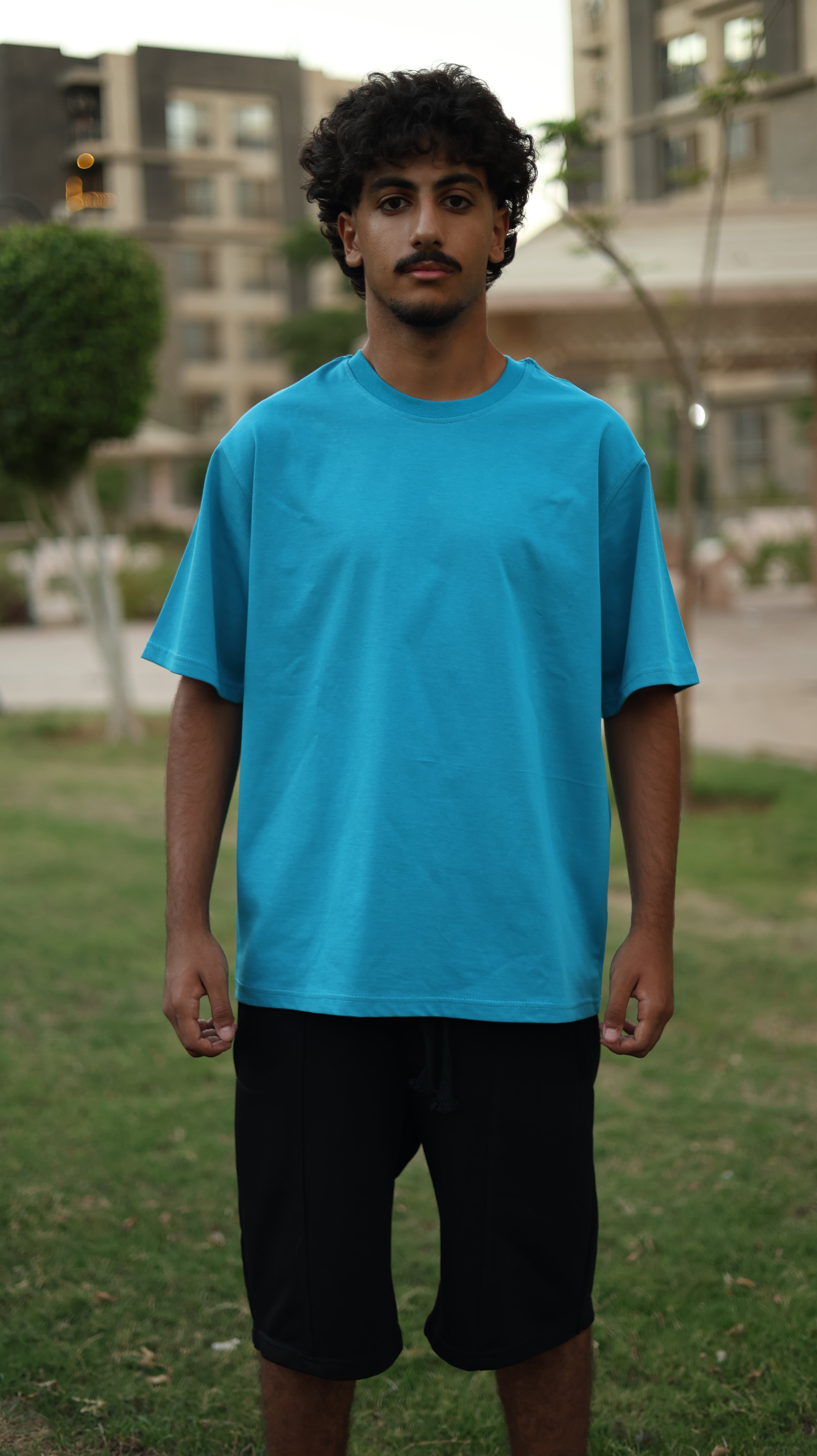 Oversize fit, short sleeve T-shirt