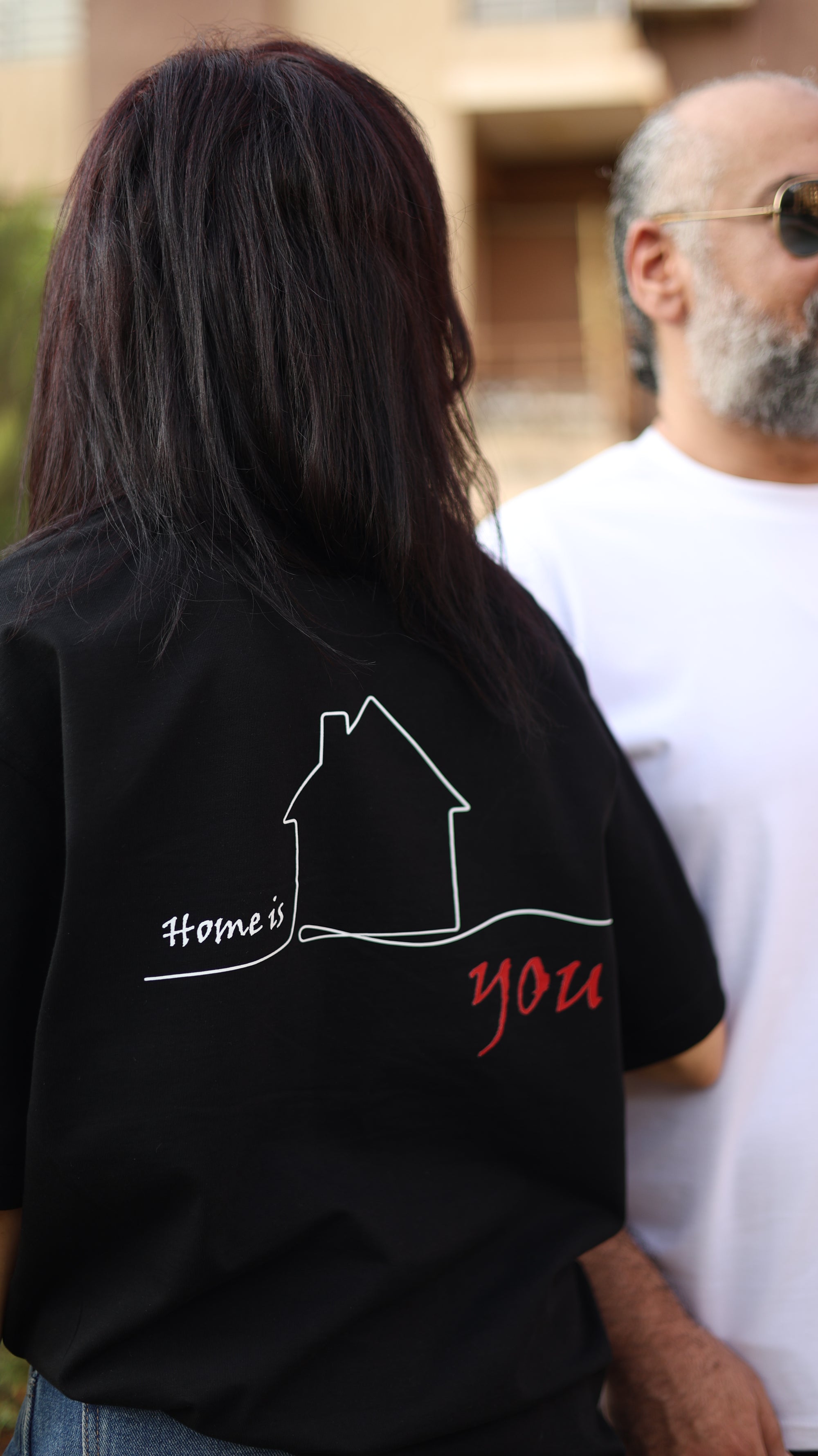 Home is you Printed T-shirt
