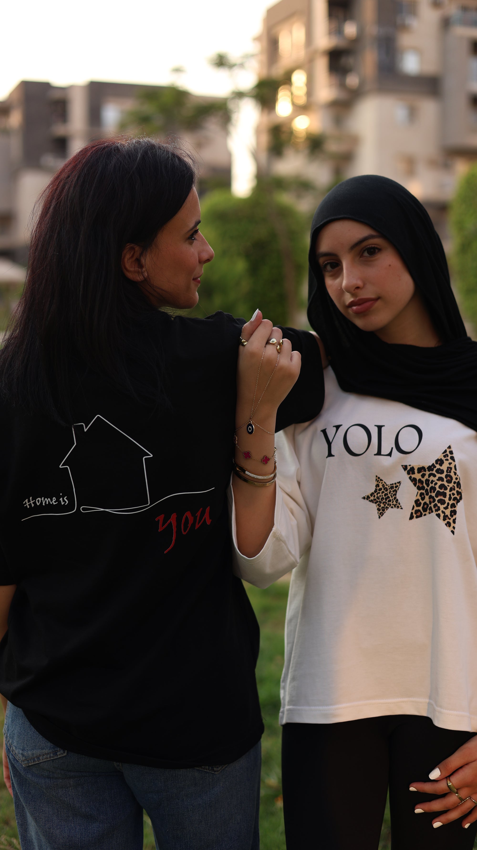 Home is you Printed T-shirt