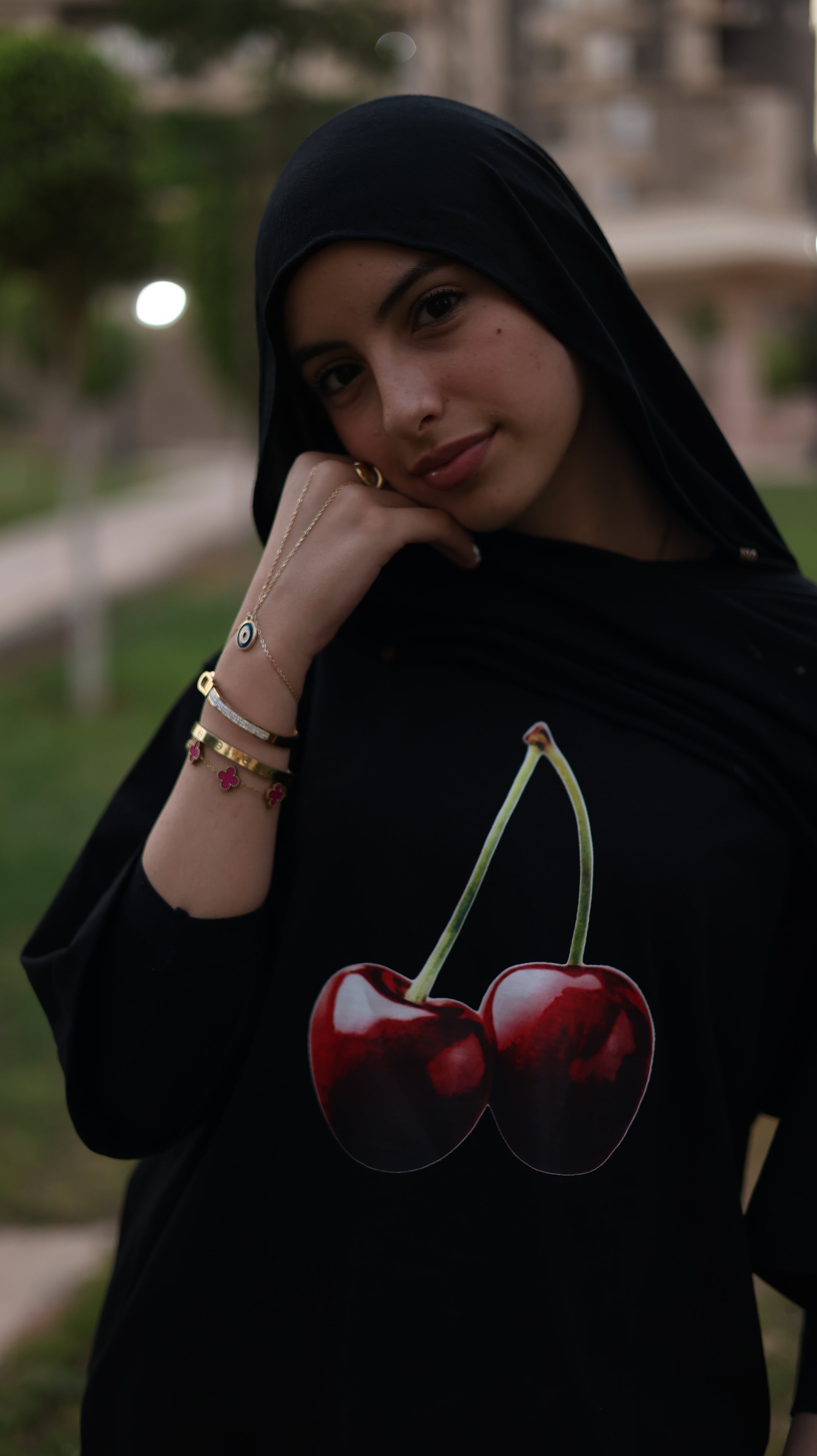 Cherry Printed T-shirt