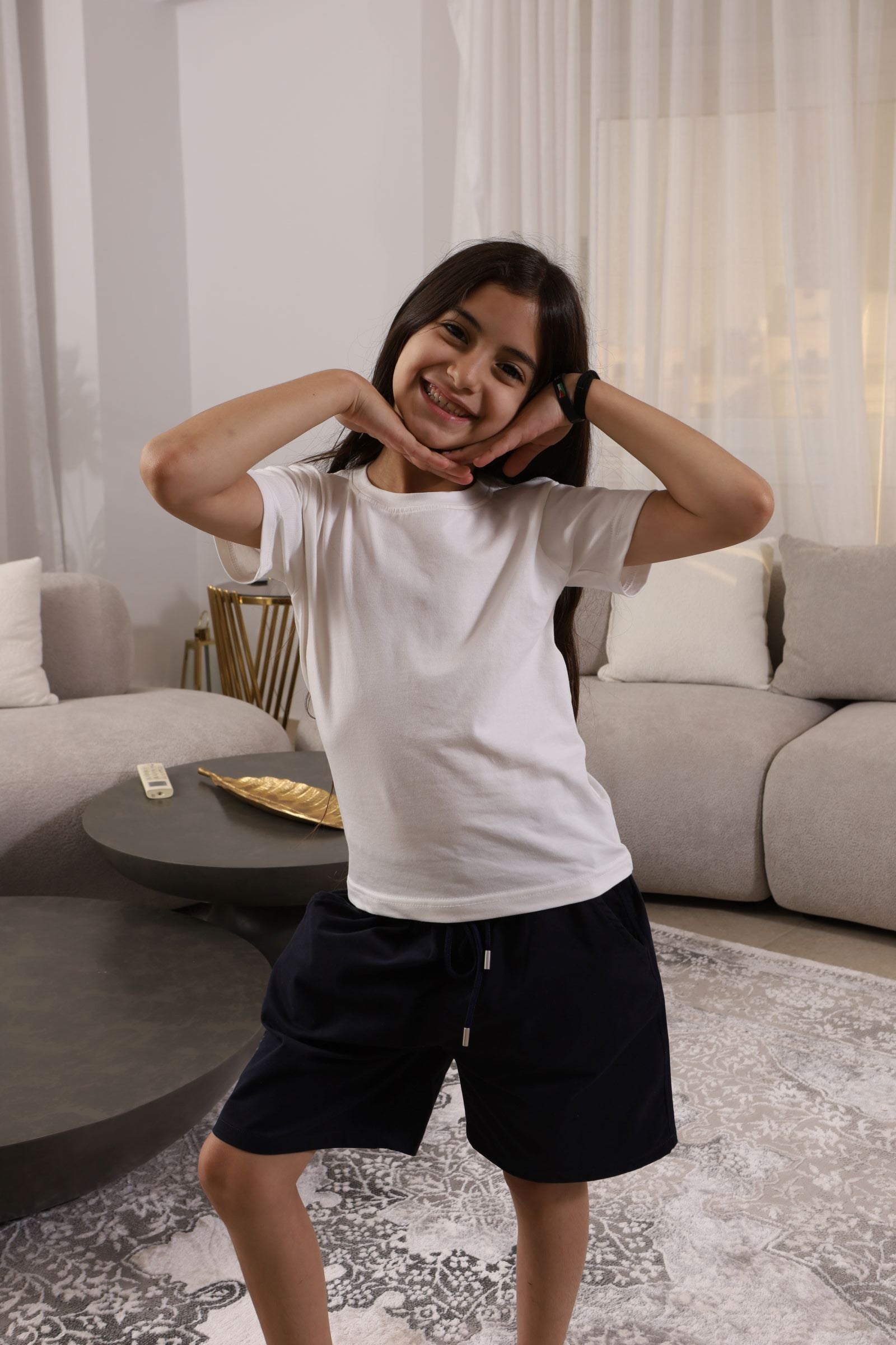 شورت Junior Gabardine من Tito's Wear معروض بشكل مسطح
