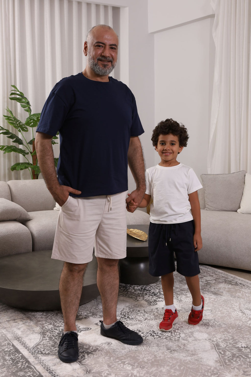 شورت Junior Gabardine من Tito's Wear بلون أزرق نيفي
