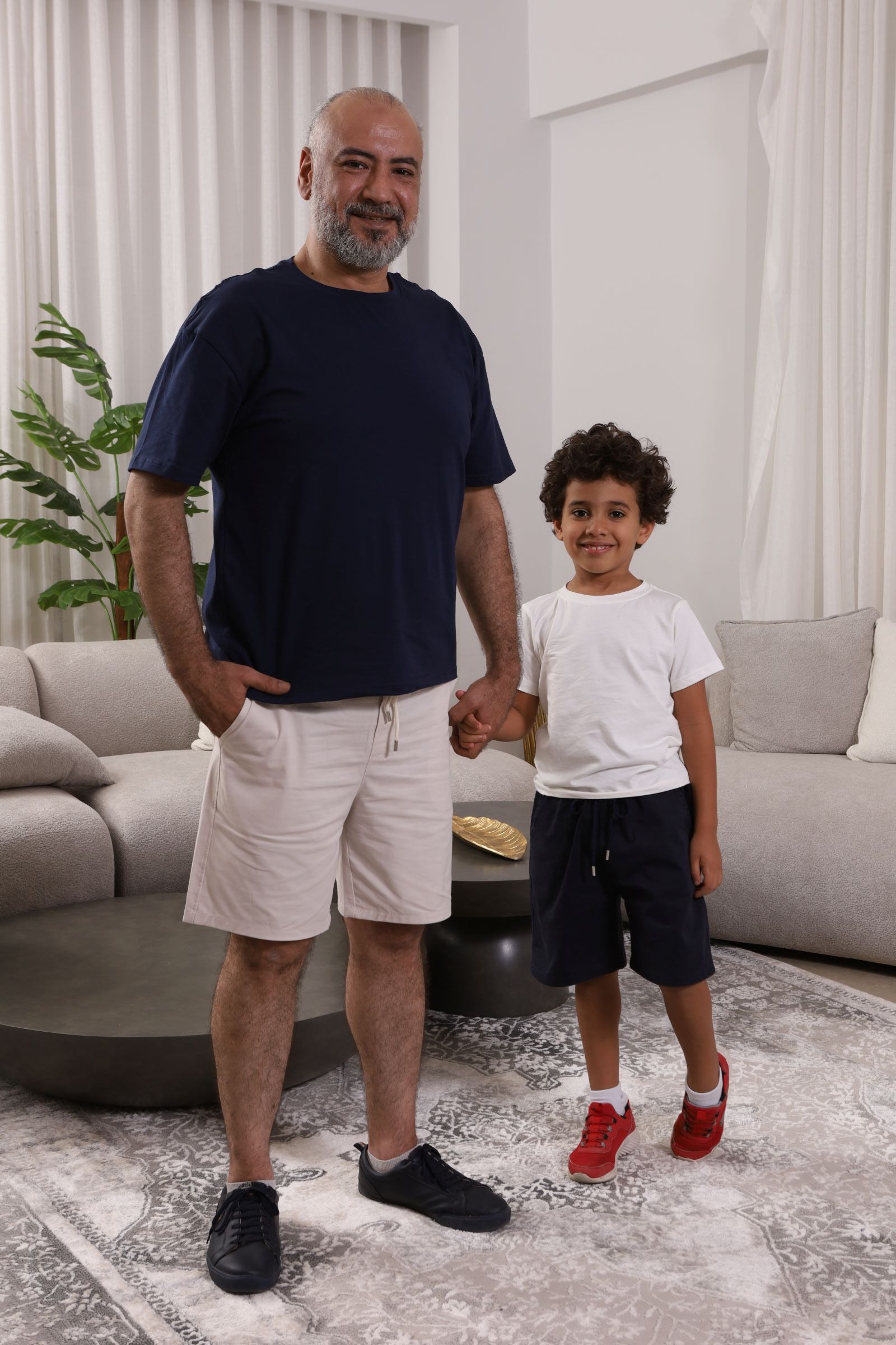 شورت Junior Gabardine من Tito's Wear بلون أزرق نيفي