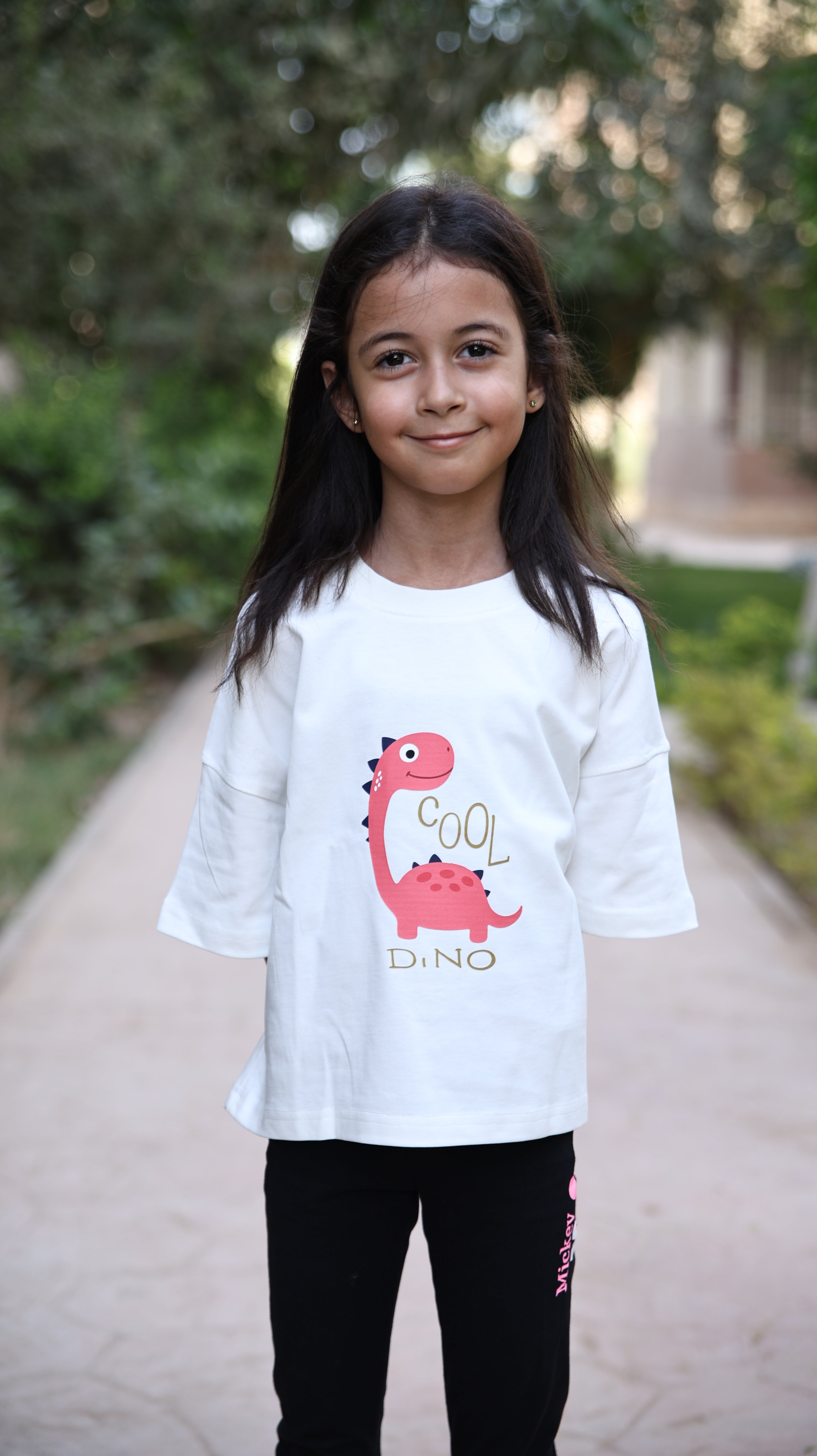 Kids box-fit T-Shirt Iceberg white