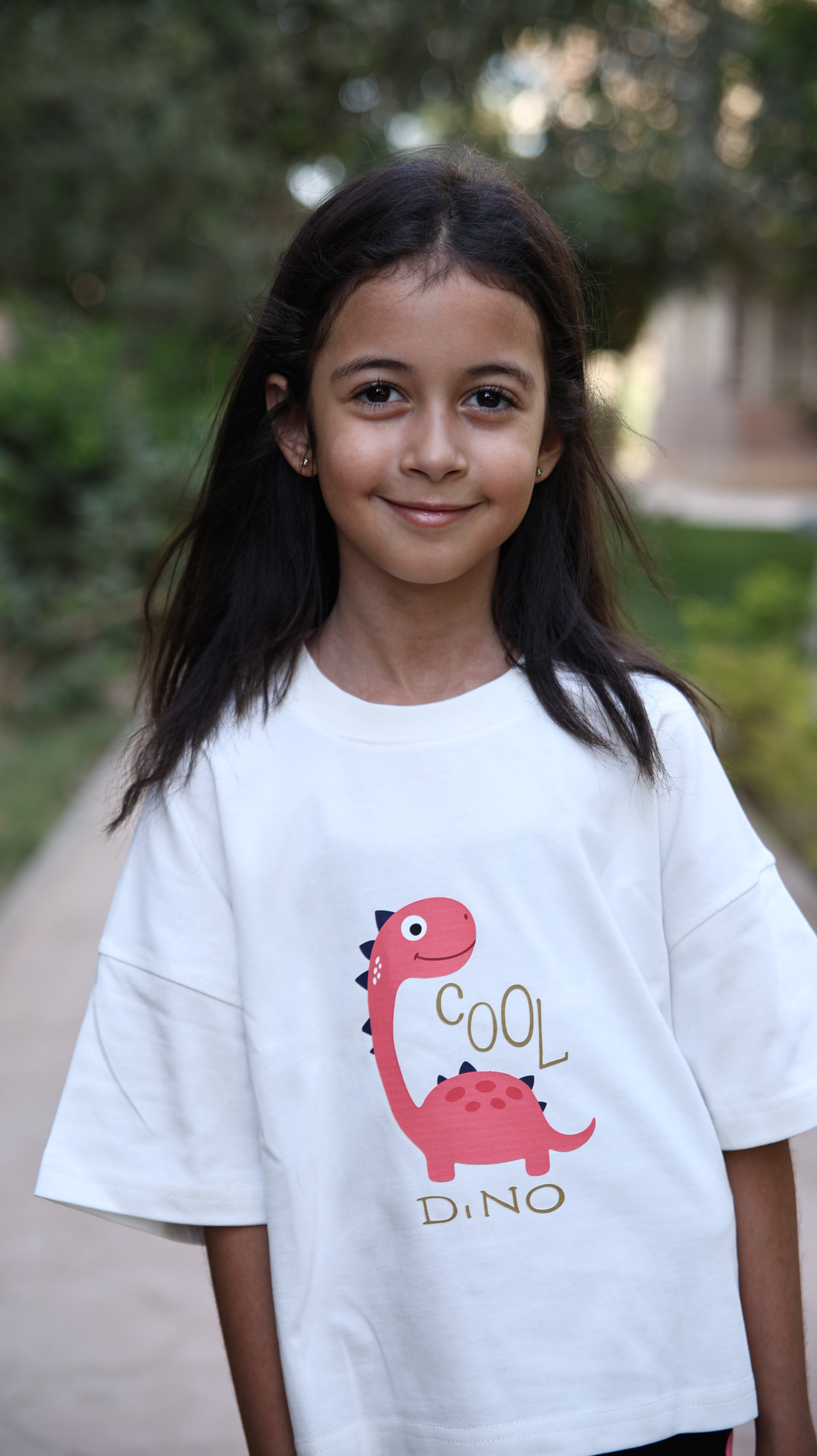 Kids box-fit T-Shirt Iceberg white