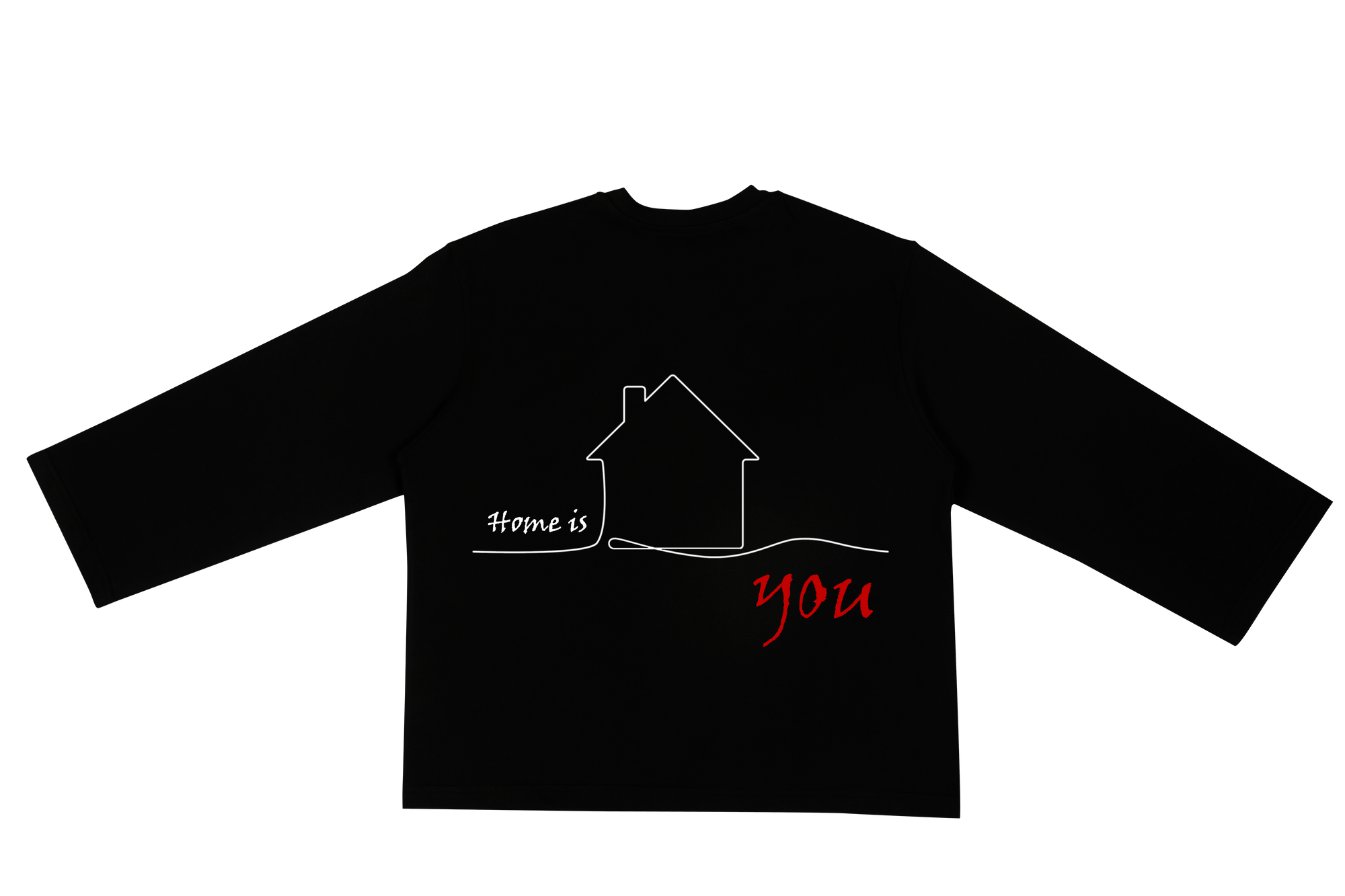 Home is you Printed T-shirt