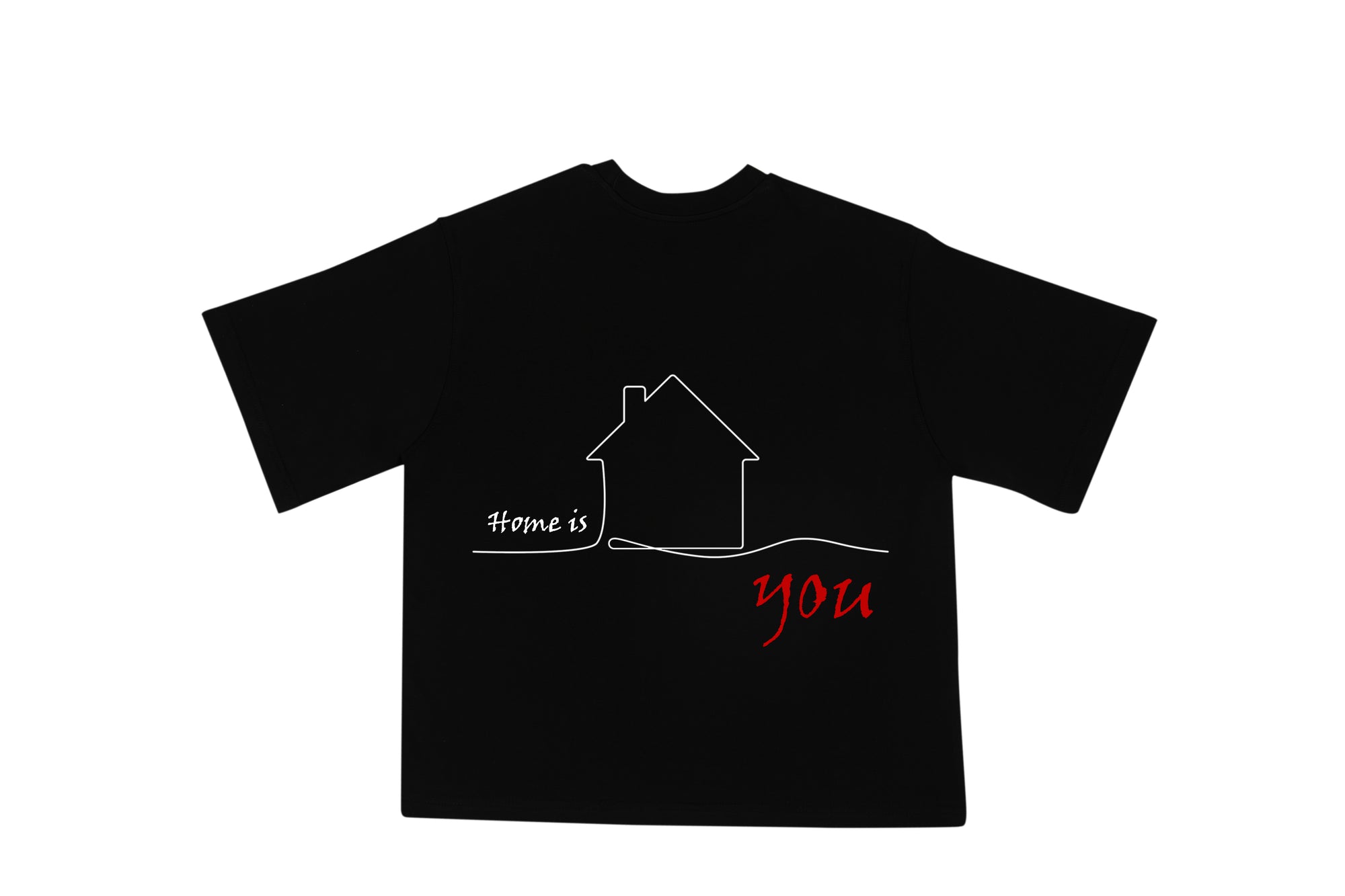 Home is you Printed T-shirt
