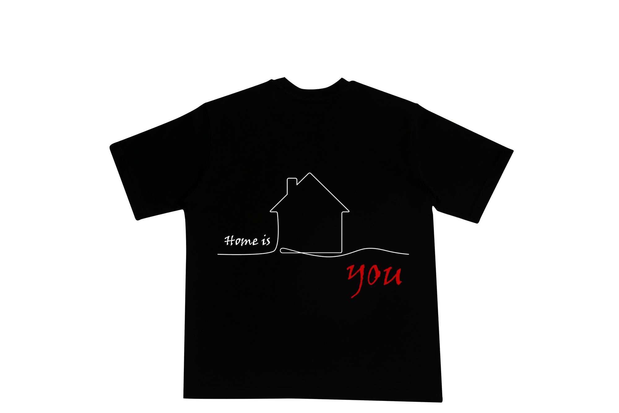 Home is you Printed T-shirt