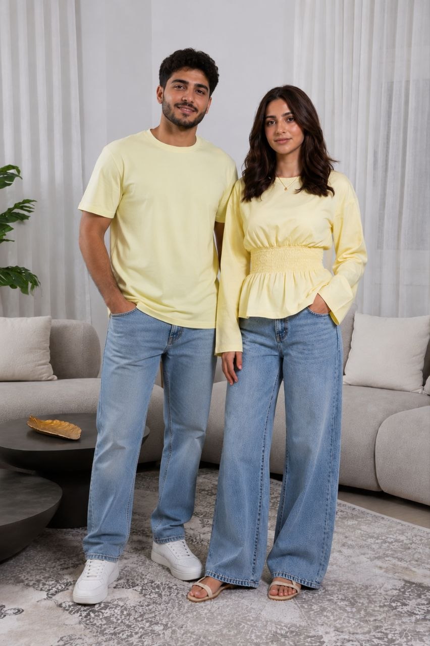 بلوزة Lily من Tito's Wear يُلبس ضمن بندل عائلي متطابق